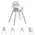 Kikka Boo Hranilica Spoony 3in1 Grey