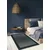 Decormat Vinil preproga Siv okvir 100x150 cm