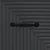 Ormar s ladicama Crna 33 x 34,5 x 89,5 cm Konstruirano drvo