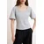 Trendyol Milla Ženska majica TWOSS26TS00263, Siva