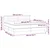 Vidaxl Box spring postelja z vzmetnico LED taupe 200x200 cm blago