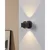 Eglo 64496 - LED zidna svetiljka ONO PRO 2xLED/2,5W/230V antracit