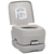 vidaXL Prijenosni toalet za kampiranje sivi 10 + 10 L