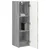 TV zidni ormar Zidne 2 pcs Siva Sonoma 30 x 31 x 100 cm