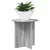 Stalak za biljke 2 pcs Siva sonoma 40 x 40 x 40 cm