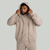 STRIX Zip Hoodie Taupe