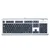 A4Tech X-Slim Wather Proof tastatura PS/2 QWERTY Engleski Crno, Srebrno