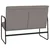 Vidaxl Klop taupe 100x64x80 cm blago