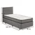 Hanah Home Osnova kreveta sa uzglavljem Silver, 90x100x200 cm, Siva