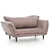 Atelier del Sofa Dvosed na razvlačenje Vino 150x85x60cm Krem