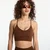 Modrček Nike Pro Seamless Light-Support Padded Sports Bra Cacao Wow XS