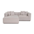 Atelier del Sofa Ugaona garnitura 230x69x180cm Bež