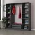HANAH HOME Ormar Kale 4974