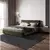 Tepih FIR WOOL 160x230 cm 2600 g/m2 antracit/prirodan