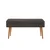 Hanah Home Trpezarijska klupa Vina 1053 110x50x40cm Bež-Antracit