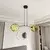 Luster na sajli MOTIF 2xE14/10W/230V zlatna