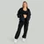 STRIX Women‘s Zip Hoodie Washed Black
