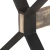 vidaXL Jedilna miza 180x90x76 cm robusten mangov les