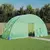Plastenik s čeličnim okvirom zeleni 12 m2 6 x 2 x 2,85 m