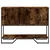Konzolni stol boja hrasta 100 x 35 x 74,5 cm konstruirano drvo