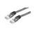 Secomp UTP PatchCord Cat6, (Class E), crna 0.5m