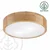 Brilagi - LED plafonsko svetlo CARVALHO MODERN 2xE27/60W/230V prečnik 37,5 cm hrast