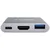GEMBIRD A-CM-HDMIF-05 TYPE-C TO HDMI + USB3.0 + PD ALUMINIUM