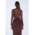 Trend Alacati Stili Ženska bluza Alc-X15127, Braon