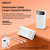 REMAX Back up baterija Lesu Series RPP-103 2A Cabled 30000mAh bela