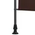 vidaXL Zunanja Rolfa Rjava 150 x 270 cm
