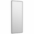 Ogledalo za vrata crno 30x80 cm od stakla i aluminija