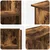Recepcijski stol 100x50x103,5 cm od konstruiranog drva