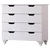 Hanah Home Komoda Rb-162, 86x86x40 cm, Bela