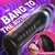 Paloqueth Thrusting Anal Lock Prostate Massager with Remote Control Black