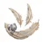 Aberto Design Set zidne dekoracije Love Birds - 2, 41x21x4, 26x8x2 cm, 3 komada, Krem
