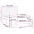 Vidaxl Box spring postelja z vzmetnico temno siva 140x200 cm blago