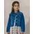 Next Prehodna jakna moder denim