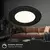 Briloner 7049015 - LED kupatilsko ugradno svetlo LED/6W/230V IP44 crno