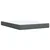vidaXL Postelja boxspring z vzmetnico Temno siva 140 x 190 cm Blago