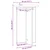 Stalak za biljke 2 pcs Hrast sonoma O40 x 60 cm