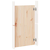 Vanjska kuhinjska vrata MEPPEL 2 kom Bijela 50x9x82cm masivna borovina