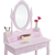 Toaletna mizica Marie “Pink” Thérése