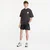 Majice New Balance Grey Days Coffee Oversized T-Shirt Black Cement L
