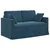 Sofa Plava 138 x 78 x 80 cm Baršun