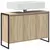 Kupaonski ormar Sonoma 90 x 30 x 60 cm Konstruirano drvo