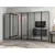 Hanah Home ormar sa reflektujućim staklom Nisa 20632, 315 cm, antracit