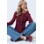 Trend Alacati Stili Ženska bluza Alc-X14533, Bordo