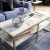 Hanah Home Klub sto Forteaus 110x47x52cm Zlatno-Beli