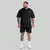 STRIX Oversized Tee Washed Black