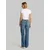Calvin Klein Jeans Majica svetlo siva/bela